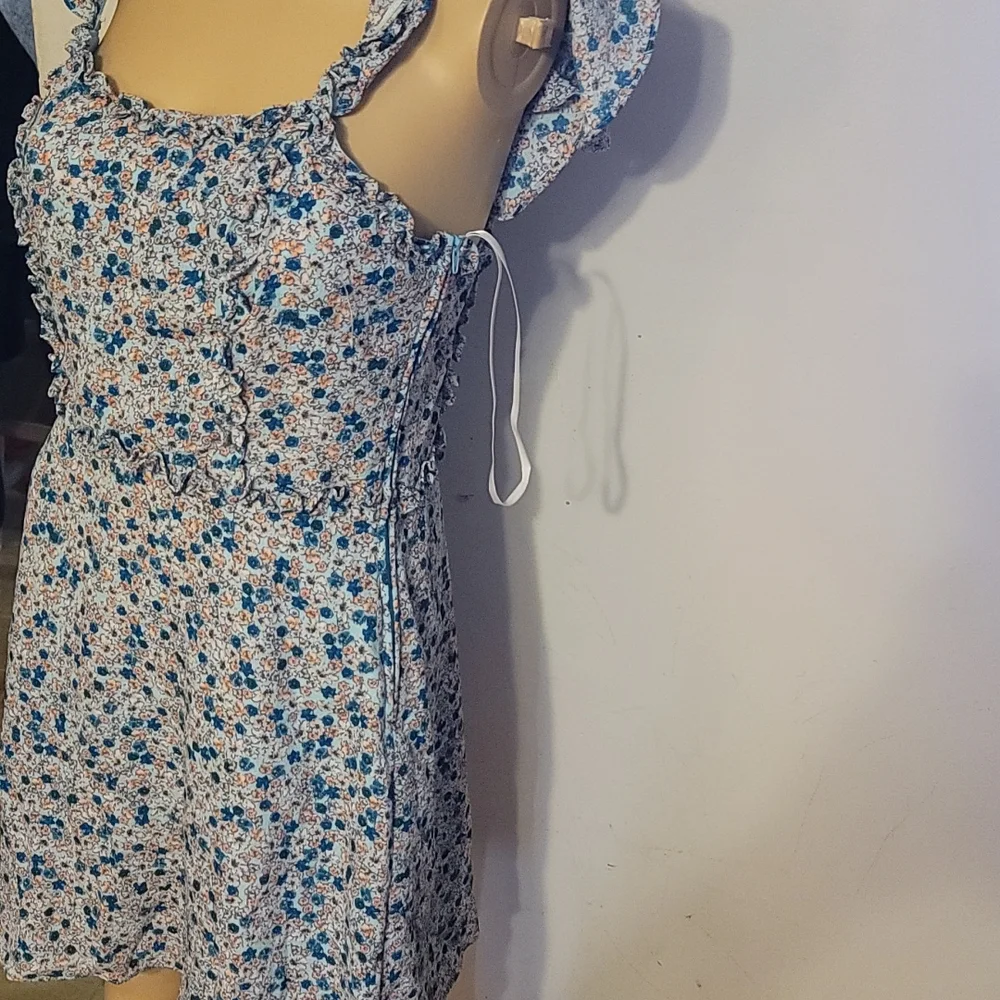 NWT B. Darlin bold floral dress sz 7/8 - Picture 3 of 6
